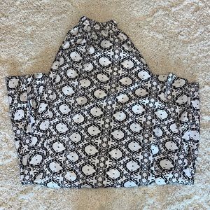 patterned long skirt